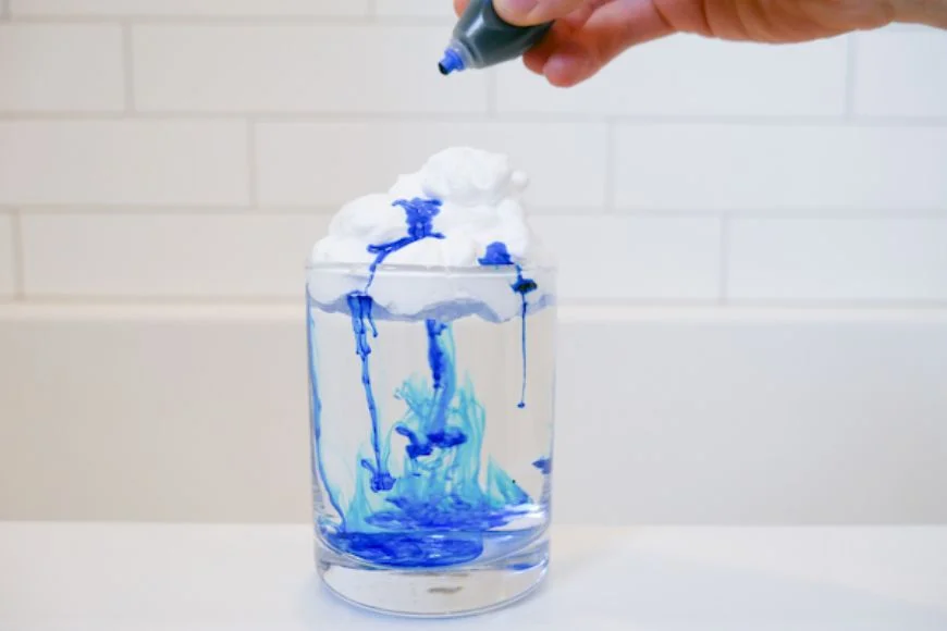 Shaving Cream Rain Cloud
