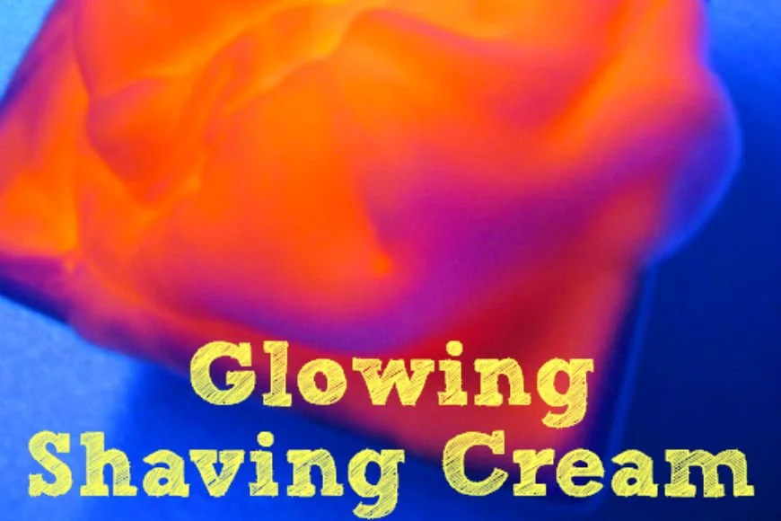 Glow in the Dark Shaving Cream